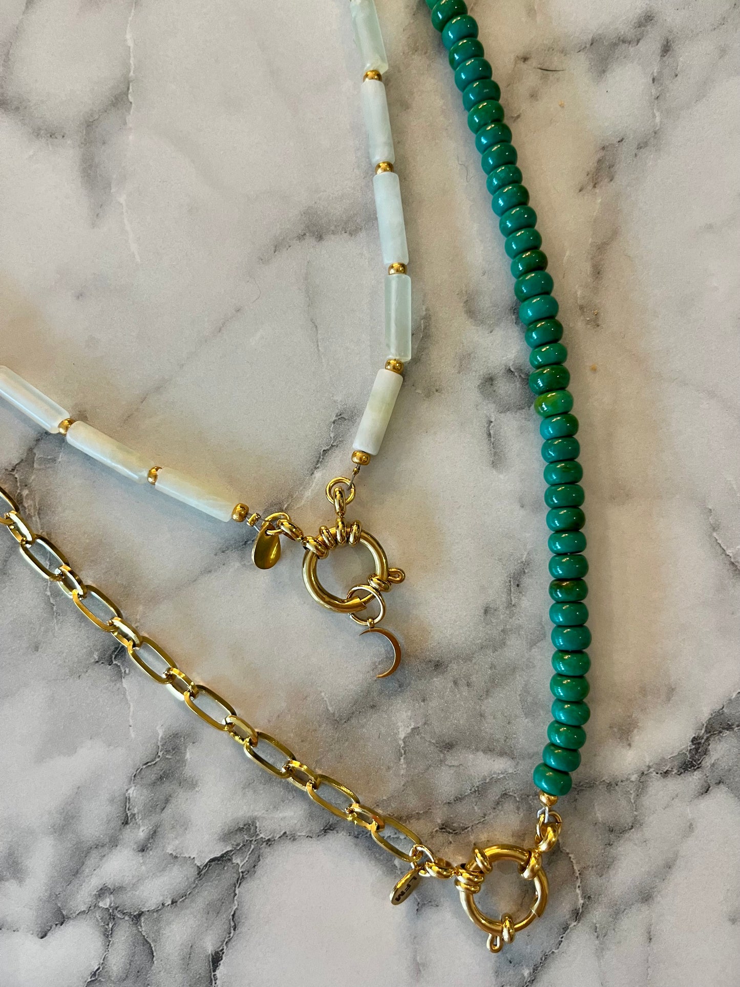 Ketting groen schakel combi