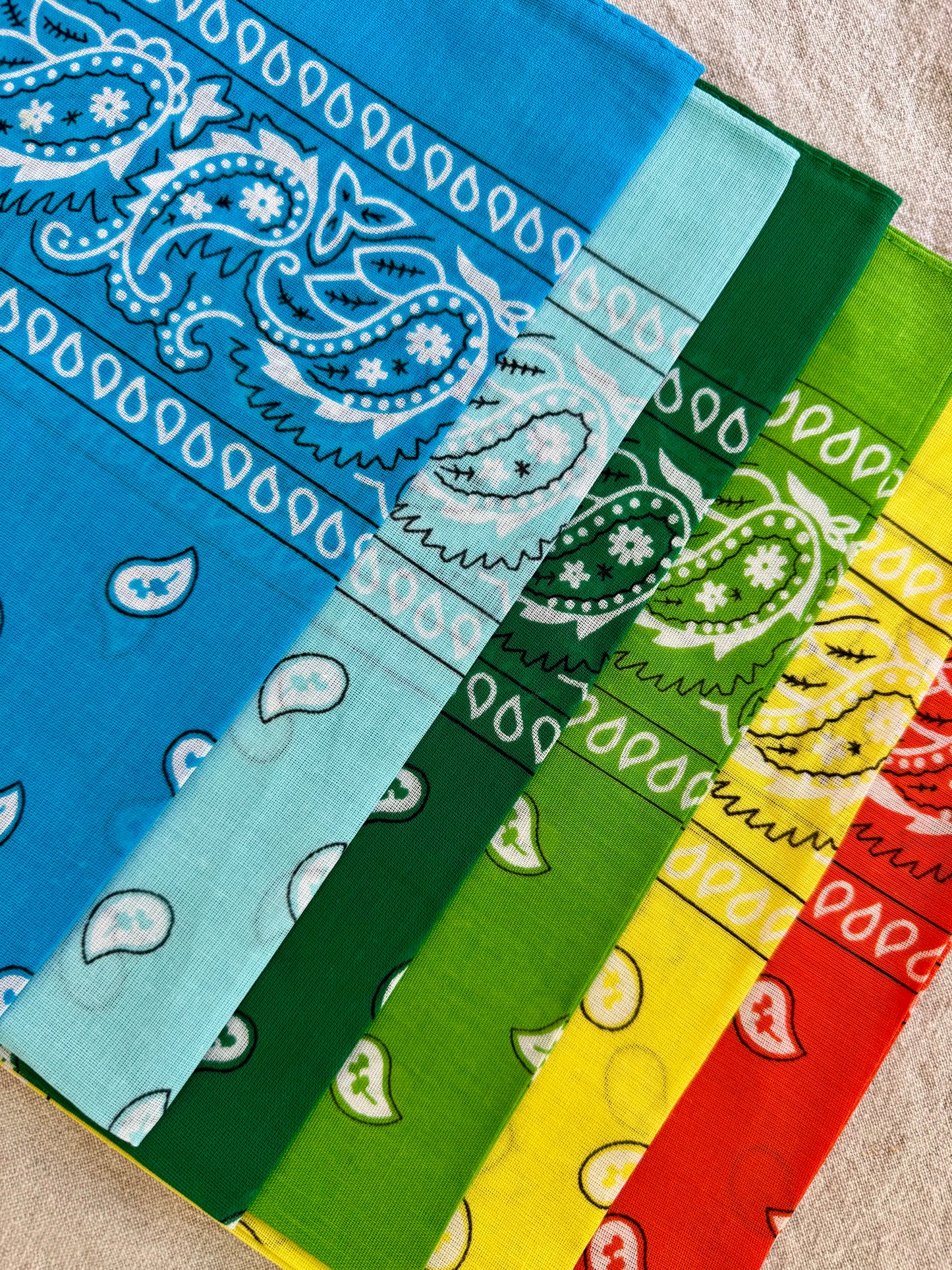 Bandana verschillende kleuren