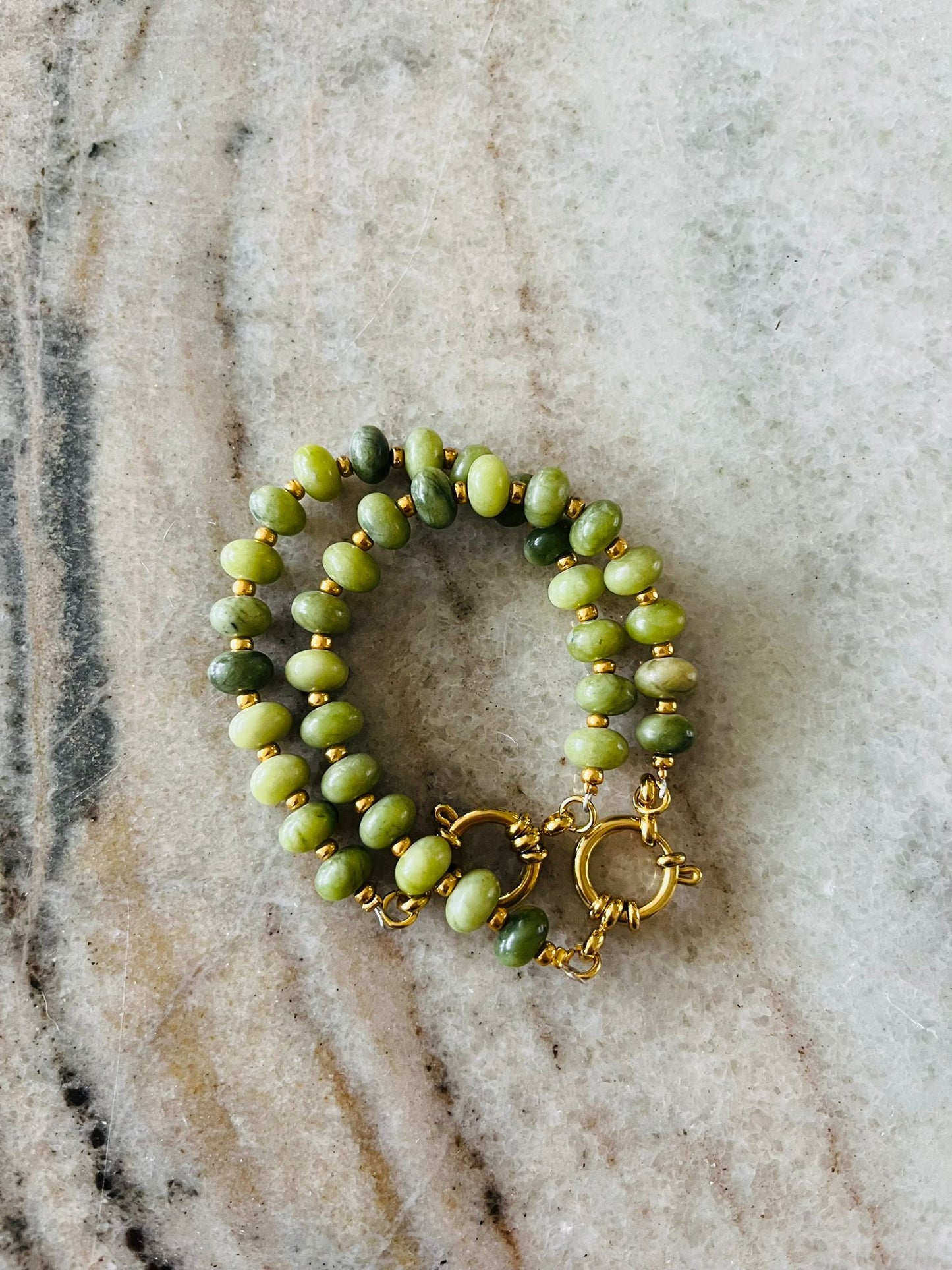 Armband Flora Moss Green