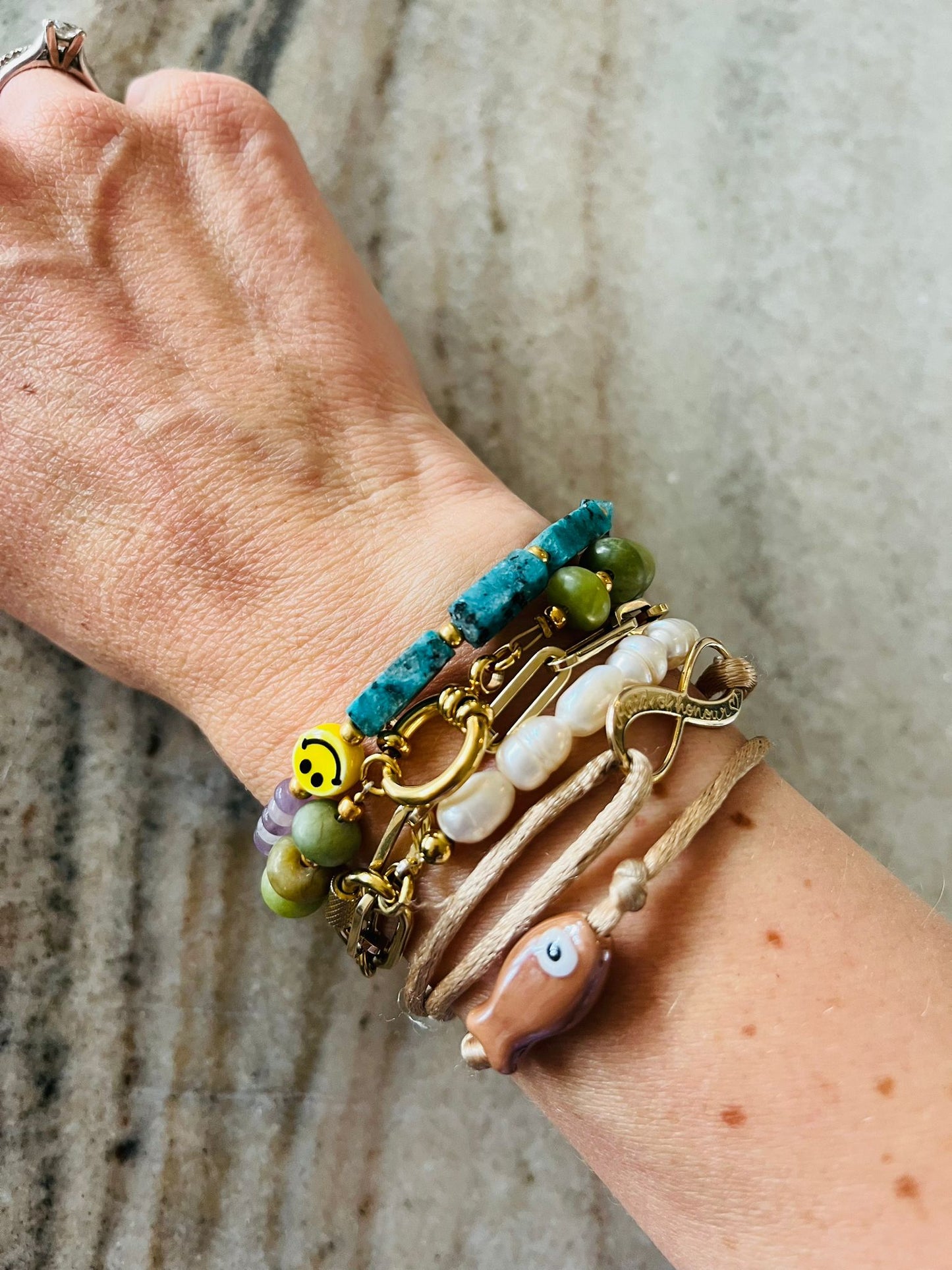 Armband Smiley meerdere opties
