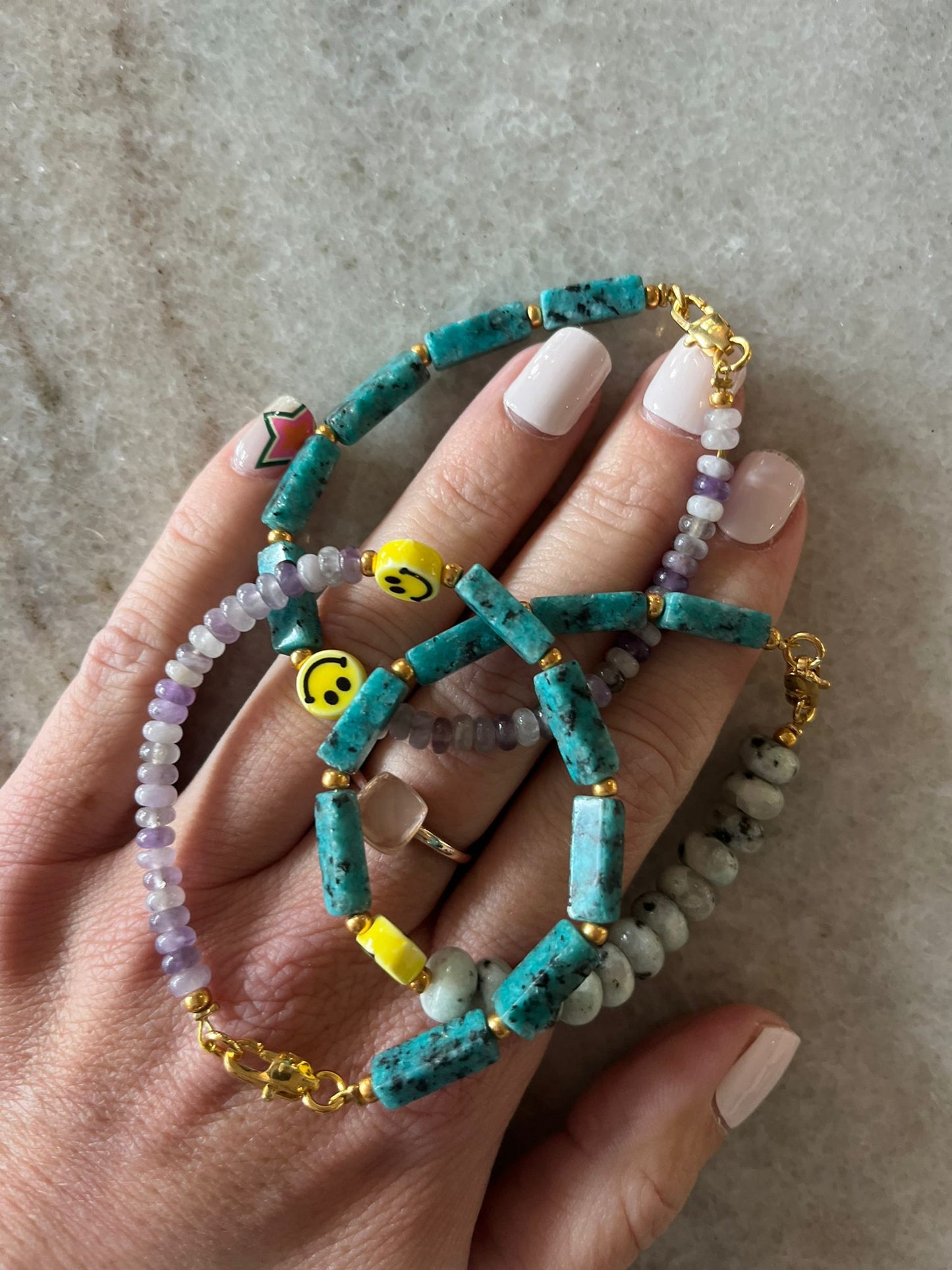 Armband Smiley meerdere opties