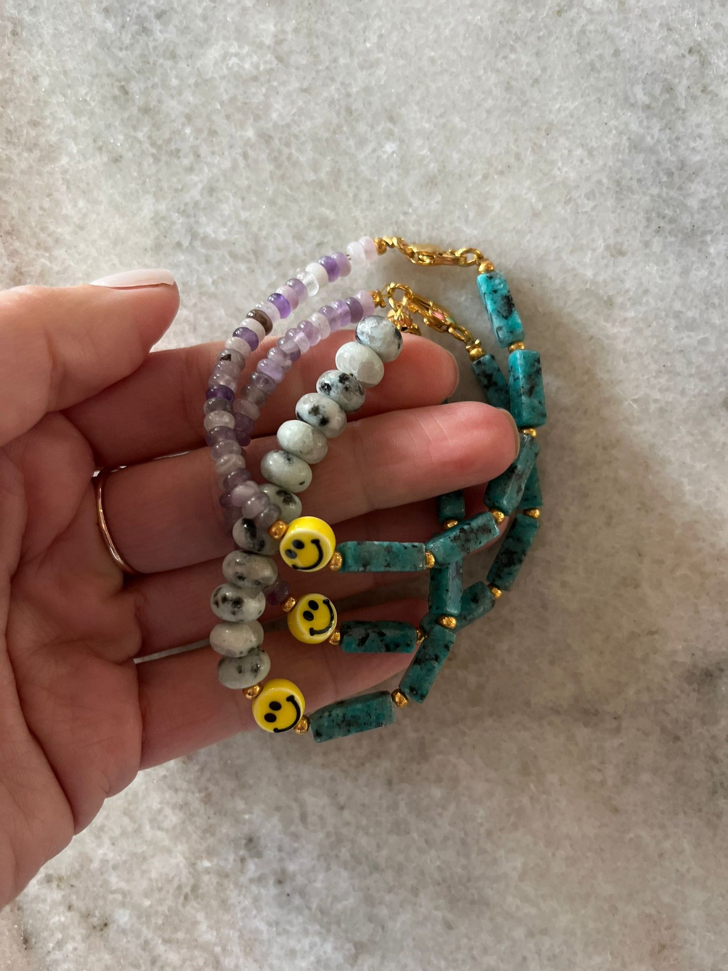 Armband Smiley meerdere opties