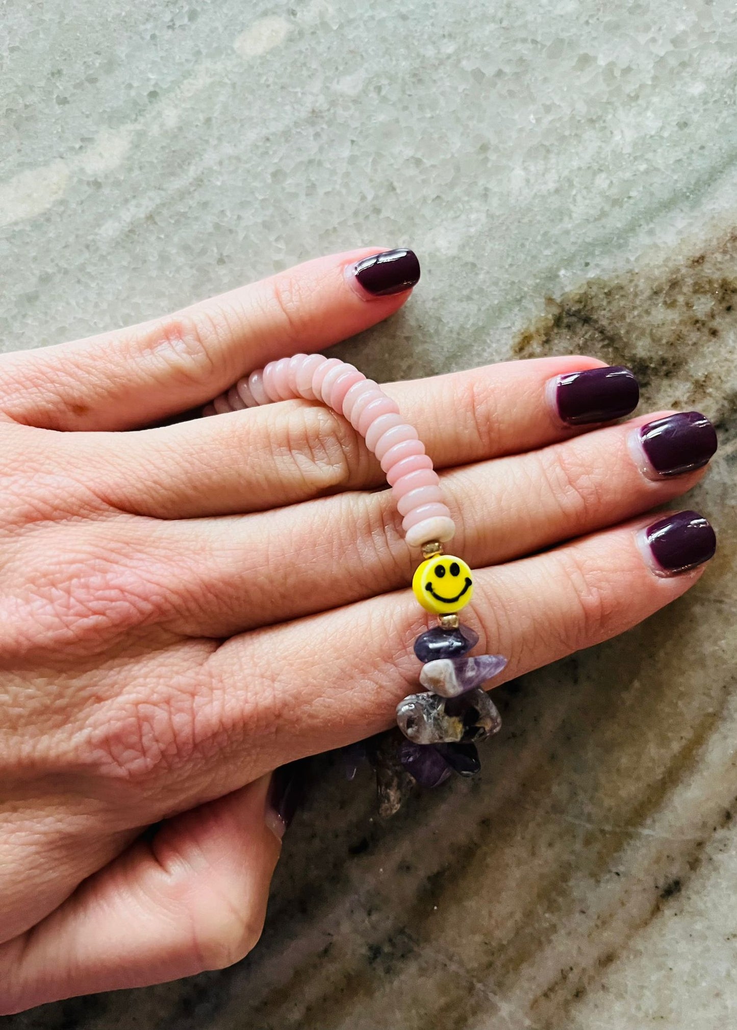 Armband Smiley meerdere opties