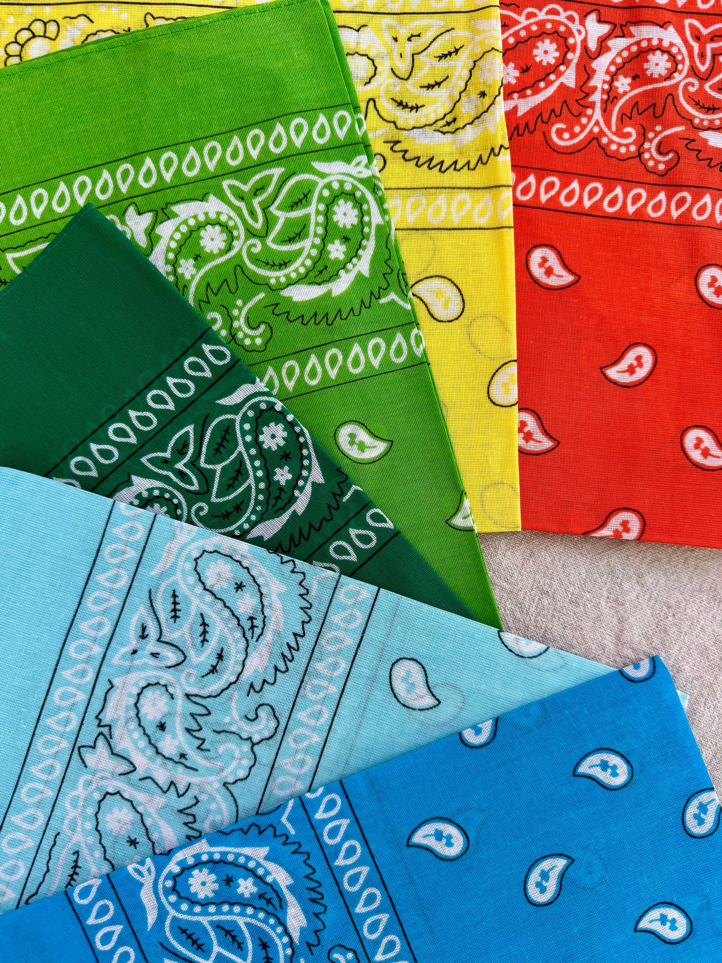 Bandana verschillende kleuren