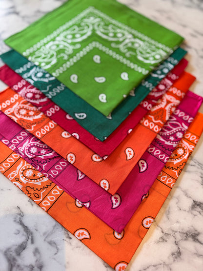 Bandana verschillende kleuren