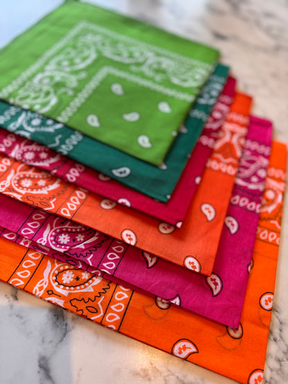 Bandana verschillende kleuren