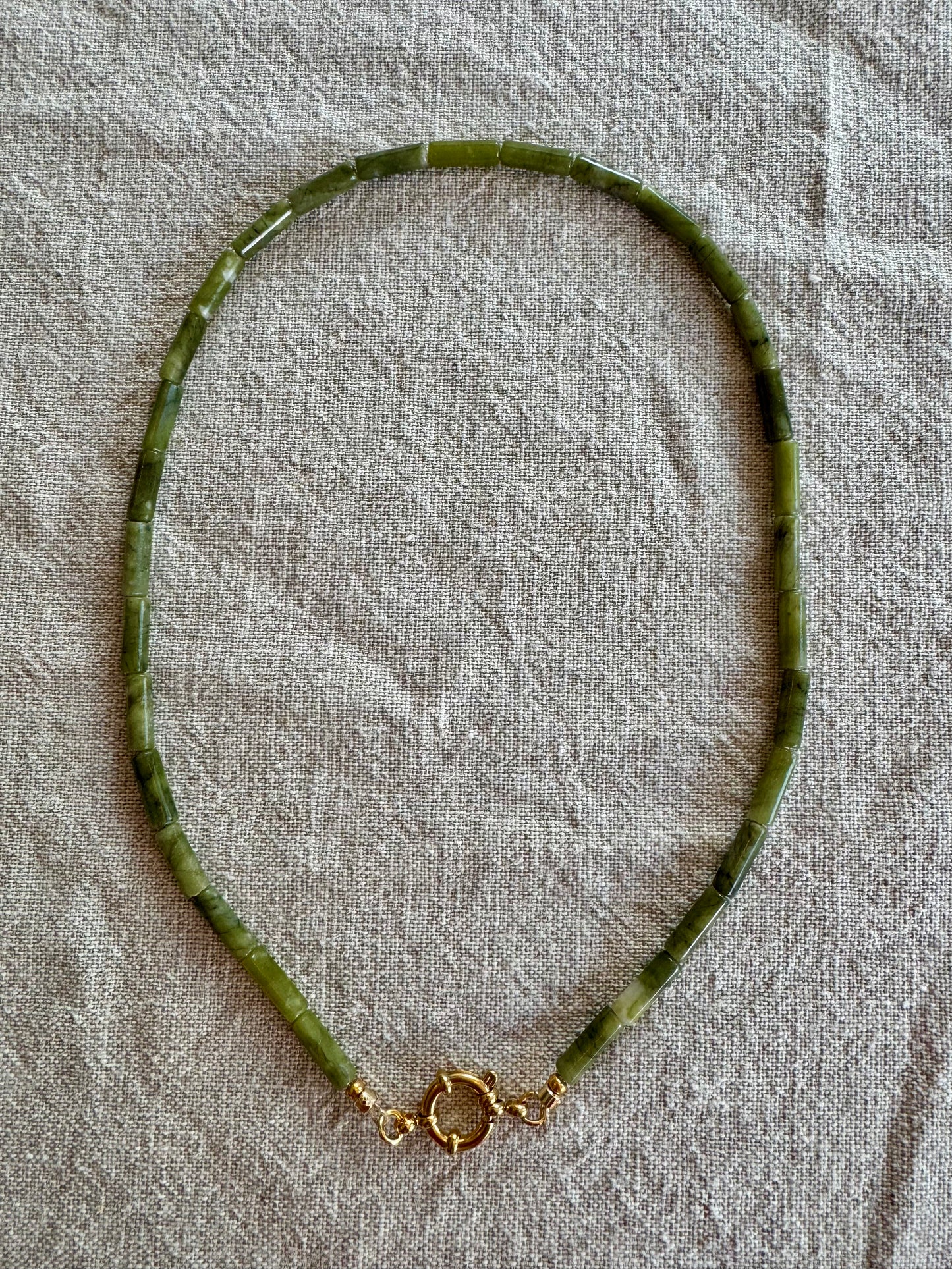 Green labradoriet ketting