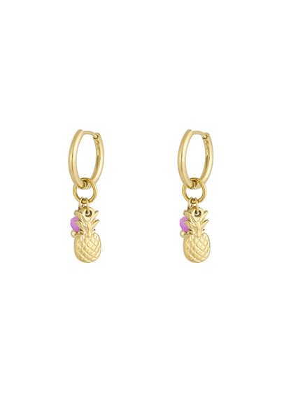 Oorbel set pineapple 🍍