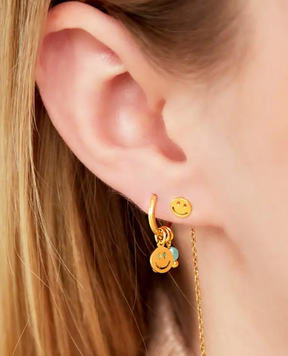 Set oorbellen smiley