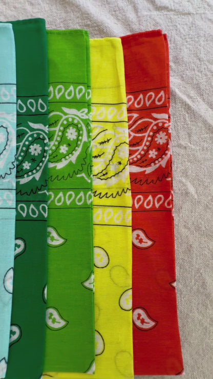 Bandana verschillende kleuren